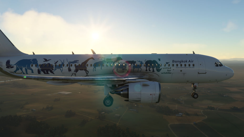 A320 Bangkok Air Special Livery Pack