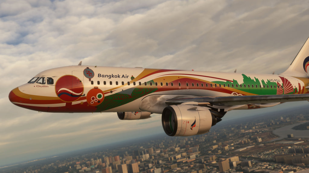 A320 Bangkok Air Special Livery Pack