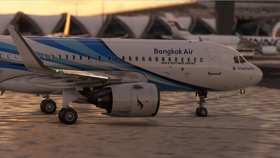 A320 Bangkok Air Special Livery Pack